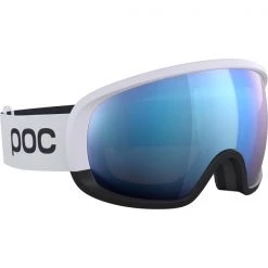 Masques De Ski POC FOVEA CLARITY COMP HYDROGEN WHITE/URANIUM BLACK/SPEKTRIS BLUE 23 Blanc / Noir -Ekosport Soldes 9 100010 40440 8451 05