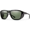 Lunettes De Soleil Sport SMITH EMBARK BLACK CHROMAPOP POLARIZED GRAY GREEN 22 Noir