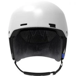 Casques Ski SALOMON BRIGADE+ WHITE BLUE 22 Blanc -Ekosport Soldes 9 101853 brigade white blue l41523200 03