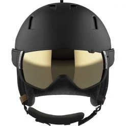 Casques Ski SALOMON DRIVER 1947 BLACK/SOLAR BRONZE 22 Noir / Marron -Ekosport Soldes 9 102832 l41199600 04