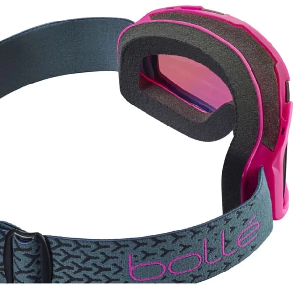 BOLLE ROCKET PLUS PINK BLUE MATTE ROSE GOLD CAT 2 22 Masques De Ski BOLLE ROCKET PLUS PINK BLUE MATTE ROSE GOLD CAT 2 22 Rose / Bleu -Ekosport Soldes 9 103798 21775 03