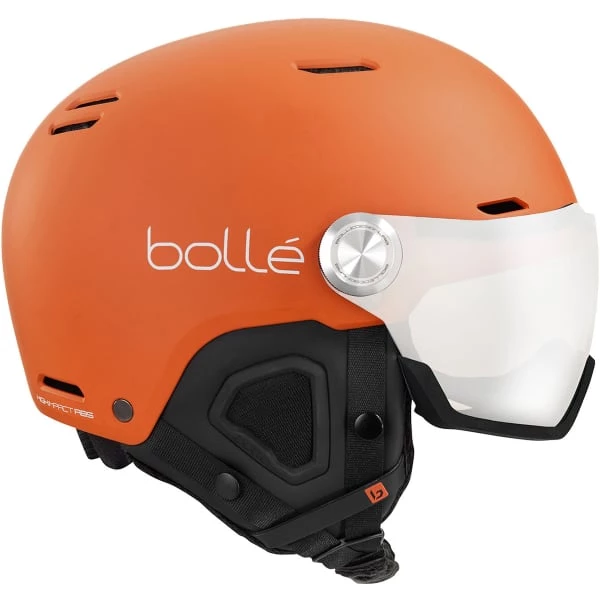 BOLLE MIGHT VISOR PREMIUM MIPS BRICK RED MATTE PHOTOCHROMIC SILVER 22 Casques Ski BOLLE MIGHT VISOR PREMIUM MIPS BRICK RED MATTE PHOTOCHROMIC SILVER 22 Orange -Ekosport Soldes 9 103825 3211 br 02