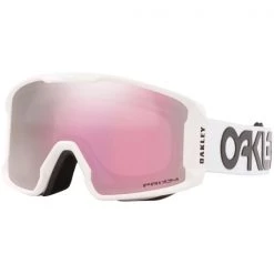 Masques De Ski OAKLEY LINE MINER XM FP WHITE WPRIZM HI PINKGBL 22 Blanc / Rose