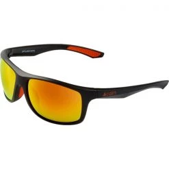 Lunettes De Soleil Lifestyle CAIRN FLAKE MAT BLACK FIRE 22 Noir / Orange / Jaune