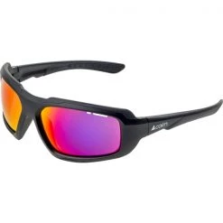 Lunettes De Soleil Lifestyle CAIRN TRAX HIGH CONTRAST MAT BLACK 22 Noir / Violet / Jaune