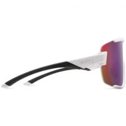 Lunettes De Soleil Sport SMITH WILDCAT WHITE CHROMAPOP RED MIRROR 22 Blanc / Jaune / Rose -Ekosport Soldes 9 106496 wildcat white chromapop red mirror 201516 0bk99x6 03