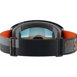 Masques De Ski SALOMON RADIUM PRO ML BK SLMN/MID BLUE 22 Orange / Noir -Ekosport Soldes 9 106809 radium pro ml bk slmn mid blue l41476700 03