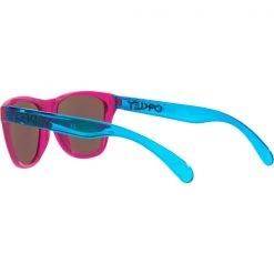 Lunettes De Soleil Lifestyle OAKLEY FROGSKINS XXS POL CLEAT W/ PRIZM VIOLET 22 Bleu / Rouge -Ekosport Soldes 9 109081 frogskins xxs pol cleat w prizm violet oj9009 0348 03