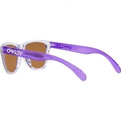 Lunettes De Soleil Lifestyle OAKLEY FROGSKINS XXS ACID PINK W/ PRIZM SAPPHIRE 22 Bleu / Rouge -Ekosport Soldes 9 109082 frogskins xxs acid pink w prizm sapphire oj9009 0448 03