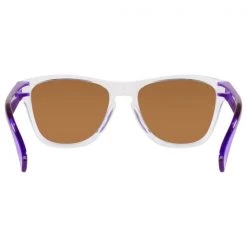 Lunettes De Soleil Lifestyle OAKLEY FROGSKINS XXS ACID PINK W/ PRIZM SAPPHIRE 22 Bleu / Rouge -Ekosport Soldes 9 109082 frogskins xxs acid pink w prizm sapphire oj9009 0448 05