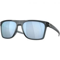 Lunettes De Soleil Lifestyle OAKLEY LEFFINGWELL CRSTL BLK W/ PRIZM DPWTRPOL 22 Gris / Bleu