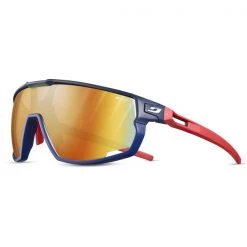 Lunettes De Soleil Sport JULBO RUSH BL/WHITE/RED RV P13LA ML RED 22 Bleu / Rouge