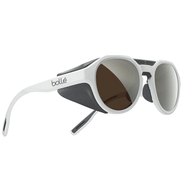 BOLLÉ ASCENDER WHITE MATTE SOLACE 4 BROWN GUN 22 BOLLE Lunettes De Soleil Sport BOLLÉ ASCENDER WHITE MATTE SOLACE 4 BROWN GUN 22 Blanc / Noir -Ekosport Soldes 9 109447 bolle ascender white matte solace 4 brown gun bs140003 02