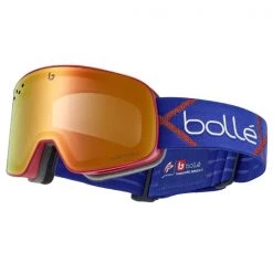 Masques De Ski BOLLE NEVADA ALEXIS PINTURAULT SIGNATURE SERIES - PHANTOM FIRE RED PHOTOCHROMIC CAT 1 TO 3 23 Rouge / Bleu