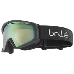 Masques De Ski BOLLE Y7 OTG BLACK MATTE - PHANTOM GREEN EMERALD PHOTOCHROMIC CAT 1 TO 3 23 Noir / Vert