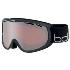 Masques De Ski BOLLE SIERRA BLACK & WHITE SHINY - VERMILLON GUN CAT 2 23 Noir