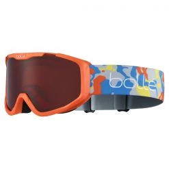 Masques De Ski BOLLE ROCKET ORANGE MATTE ROSY BRONZE CAT3 23 Orange / Gris / Bleu