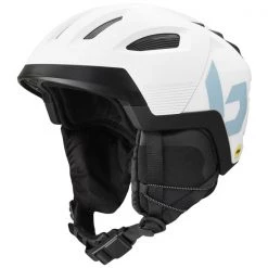 Casques Ski BOLLE RYFT MIPS OFFWHITE MATTE 23 Blanc / Noir / Bleu