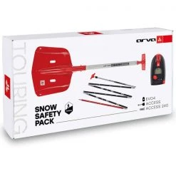 ABS Packs Sécurité Avalanche ARVA PACK SAFETY BOX V5 EVO4 23 Noir / Gris / Rouge