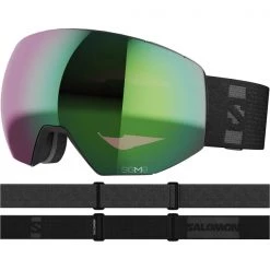 Masques De Ski SALOMON RADIUM PRIME SIGMA BK/UNIV EM 23 Noir