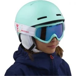 Casques Ski SALOMON GROM ARUBA 23 Bleu -Ekosport Soldes 9 114612 grom aruba l40836600 05