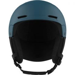 Casques Ski SALOMON HUSK MALLARD BLUE 23 Bleu / Noir -Ekosport Soldes 9 114710 husk mallard blue l47014400 03