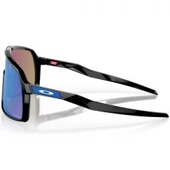 Lunettes De Soleil Sport OAKLEY SUTRO POLISHED BLACK W/PRIZM SAPPH 22 Noir / Bleu -Ekosport Soldes 9 116561 sutro polished black w prizm sapph oo9406 9037 03