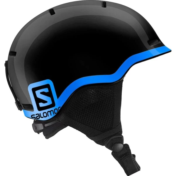 SALOMON GROM BLACK 23 Casques Ski SALOMON GROM BLACK 23 Noir / Bleu -Ekosport Soldes 9 16512 grom black 391618 01