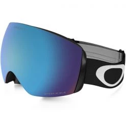 Masques De Ski OAKLEY FLIGHT DECK M MATTE BLACK / PRIZM SAPPHIRE IRIDIUM 23 Noir / Bleu / Blanc