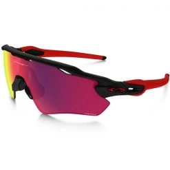 Lunettes De Soleil Sport OAKLEY RADAR EV XS PATH MTT BLACK W/PRIZM ROAD 22 Noir / Rouge