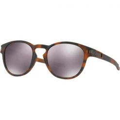 Lunettes De Soleil Lifestyle OAKLEY LATCH MATTE BROWN TORT W/ PRIZM BLACK 22 Marron / Noir