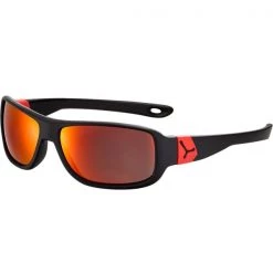 Lunettes De Soleil Sport CEBE JR SCRAT BLACK RUBBER FINISH RED 1500 GREY BL FM RED 22 Noir / Rouge