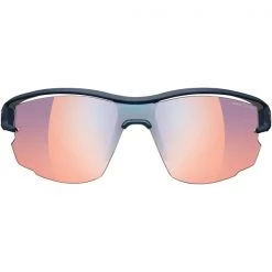 Lunettes De Soleil Sport JULBO AERO DARK BLUE / DARK BLUE ZEBRA LIGHT RED 22 Bleu -Ekosport Soldes 9 36956 aero dark blue zebra J4833436 03