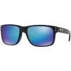 Lunettes De Soleil Lifestyle OAKLEY HOLBROOK MATTE BLACK/PRIZM SAPPHIRE POL 22 Noir