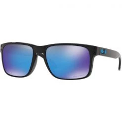 Lunettes De Soleil Lifestyle OAKLEY HOLBROOK POLISHED BLACK/PRIZM SAPPHIRE 22 Noir