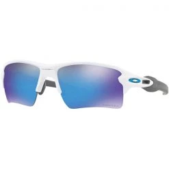 Lunettes De Soleil Sport OAKLEY FLAK 2.0 XL POLISHED WHITE/PRIZM SAPPHIRE 22 Blanc