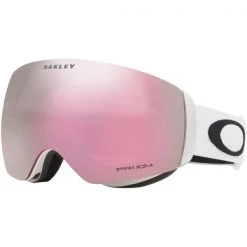 Masques De Ski OAKLEY FLIGHT DECK XM MATTE WHITE PRIZM HI PINK IRIDIUM 22 Rose