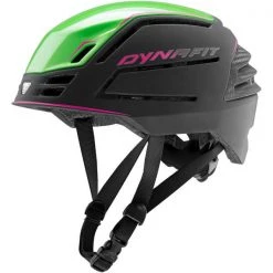 Casques Alpinisme Escalade DYNAFIT DNA HELMET BLACK/GREEN 22 Noir / Vert