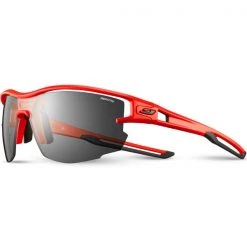 Lunettes De Soleil Sport JULBO AERO ROUGE SECURIT REACTIVE 21 Rouge
