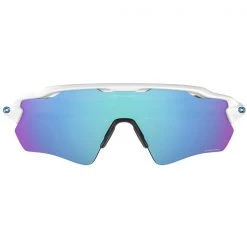 Lunettes De Soleil Sport OAKLEY RADAR EV PATH POLISHED WHT/PRIZM SAPH 22 Blanc / Bleu -Ekosport Soldes 9 55141 radar ev path polishedwhite prizmsapphire OO9208 7338 03