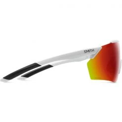 Lunettes De Soleil Sport SMITH RUCKUS MATTE WHITE CHROMAPOP RED MIRROR 22 Blanc -Ekosport Soldes 9 57448 ruckus matte white chromapop red mirror 201522 6ht99x6 04