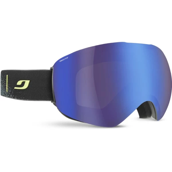 JULBO SKYDOME NOIR/BLEU REACTIV HIGH MOUNTAIN 23 Masques De Ski JULBO SKYDOME NOIR/BLEU REACTIV HIGH MOUNTAIN 23 Bleu / Noir -Ekosport Soldes 9 58045 skydome noir jaune rv hm2 4b flash bleu j75651149 02