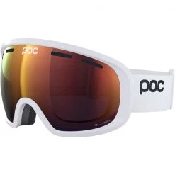 Masques De Ski POC FOVEA CLARITY HYDROGEN WHITE/SPEKTRIS ORANGE 23 Blanc