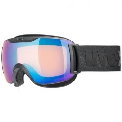 Masques De Ski UVEX DOWNHILL 2000 SMALL CV BLACK MAT/MIR BLUE/COL YELLOW 23 Bleu / Noir