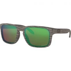 Lunettes De Soleil Lifestyle OAKLEY HOLBROOK WOODGRAIN PRIZM SHALLOW H2O POL 22 Gris / Noir