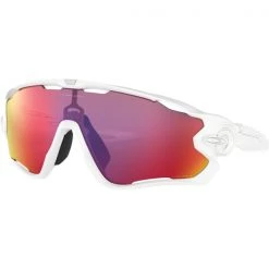 Lunettes De Soleil Sport OAKLEY JAWBREAKER POL WHITE PRIZM ROAD 22 Blanc