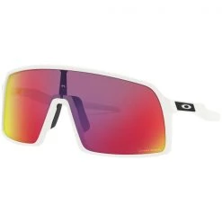 Lunettes De Soleil Sport OAKLEY SUTRO MATTE WHITE PRIZM ROAD 22 Blanc / Violet