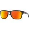Lunettes De Soleil Lifestyle OAKLEY SYLAS BLACK INK PRIZM RUBY POL 22 Noir / Rouge
