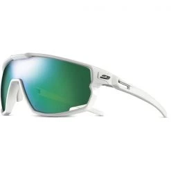 Lunettes De Soleil Sport JULBO RUSH BLANC 3 CF VERT 21 Blanc / Vert