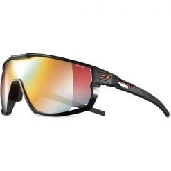 Lunettes De Soleil Sport JULBO RUSH NOIR REACTIV PHOTOCHROMIC 1-3LAF 22 Noir / Jaune